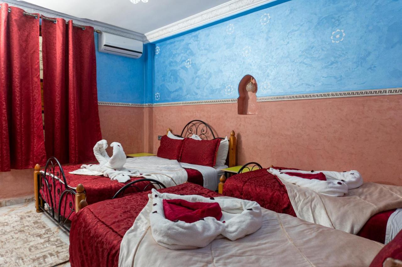 Hotel Faouzi Marrakesh Bagian luar foto